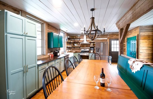 Jackson Cabin | Gorgeous 1856 Log Cabin, Completely Renovated