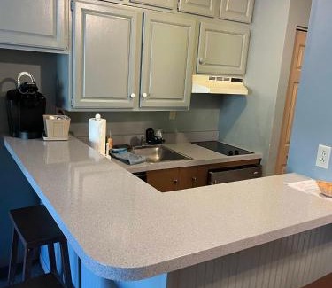 Hancock Apartment | Inviting Mountain View Suite with Private Pool Near Ski Lifts