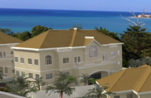 Reading Condo | Elegant 2 Bed Condo with Pool and Ocean View in Montego Bay