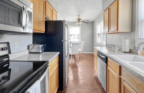 Clive House | Cozy 2BR Clive Duplex with Fireplace, Family-Friendly Stay