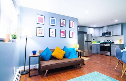 East New York Apartment | Cozy 3BR Retreat near Trains with Breakfast Included