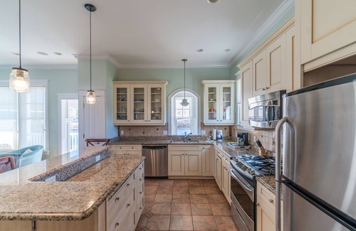 Cape Charles House | Beautiful 4BR Home Steps from Beach with Ocean Views