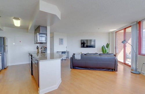 Pentagon City Apartment | Elegant Rooftop Apartment with City Views in Pentagon City