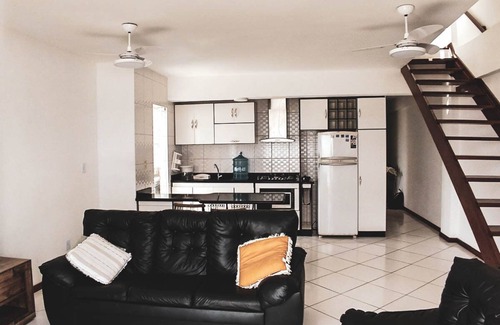Centro Apartment | Stunning Oceanfront Getaway in Orla da Praia Grande