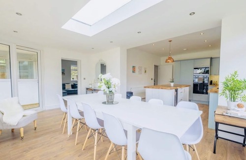 New Forest District Cabin | Family-Friendly Chalet for 12 Near Coast & New Forest