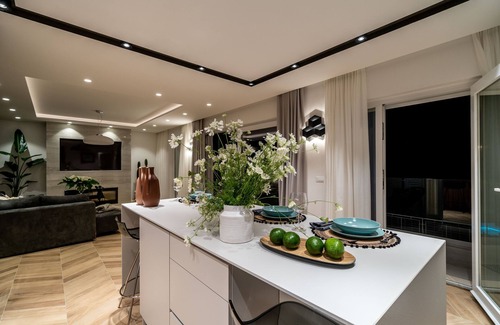 Gornji Kono Villa | Elegant Ground Floor Retreat with Minipool & Patio