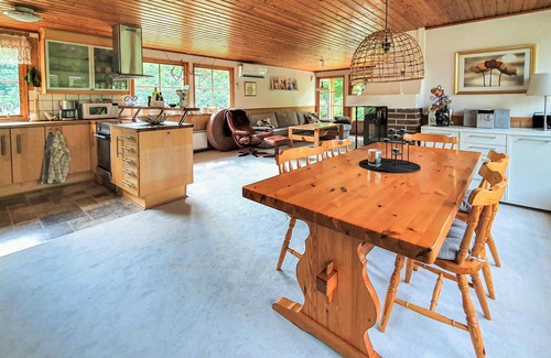 Orkelljunga Municipality House | Family-Friendly Getaway with Lake View and Spa Amenities
