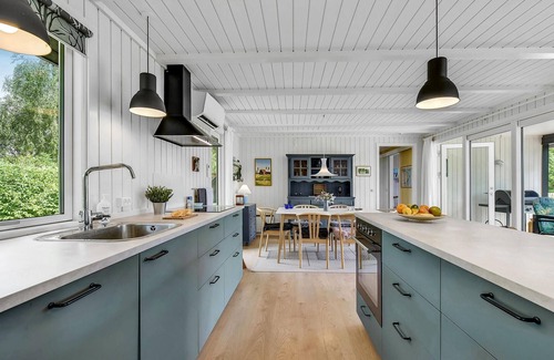 Hvidbjerg Strand House | Cozy Cottage Retreat with Oceanfront Views and Spa