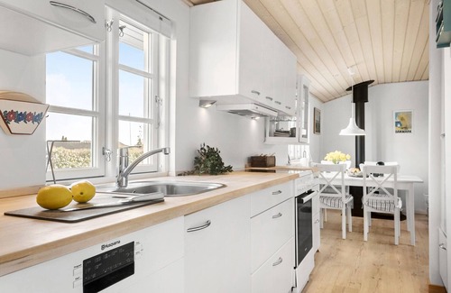 Karrebksminde House | Inviting Beachfront Home with Ocean View and Spa Access