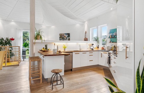 Gilleleje House | Relaxing Oceanfront Getaway with Spa and Scenic Views