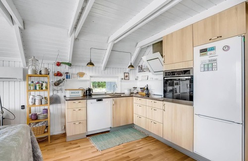 Roslev House | Cozy Cottage with Lake View and Spa in North Jutland