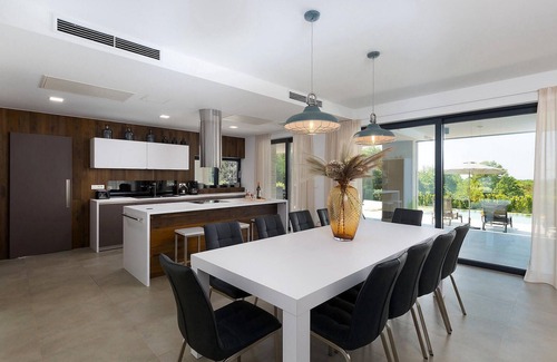 Medvidici House | Elegant 6-Bedroom Retreat in Sveti Lovrec with Spa & Pool