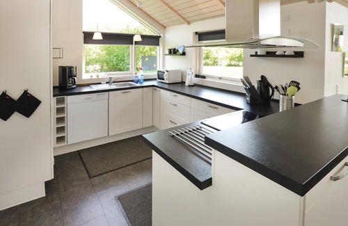 Skovmose House | Elegant 3-Bedroom Retreat in Sydals with Ocean View