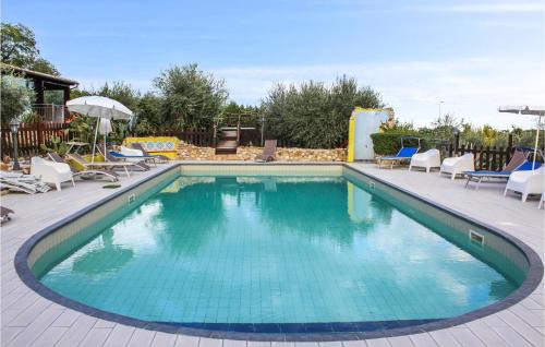 Montefiore dell'Aso House | Pet Friendly 2 Bedroom Home with Pool in San Giovanni