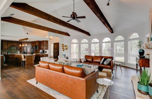 Granbury House | Breathtaking Lake View Home with Pool and Boat Dock