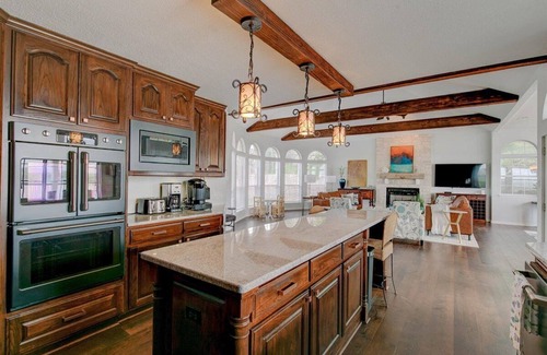 Granbury House | Breathtaking Lake View Home with Pool and Boat Dock