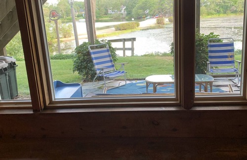 East Harwich Apartment | Beautiful Lakefront Apartment with Canoe & Home Theatre