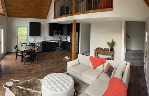 Leitchfield House | Scenic Lakefront Retreat with Hot Tub and Family Amenities