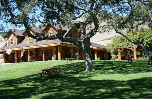 Lompoc House | Idyllic Log Cabin Retreat on Scenic Ranch & Vineyard