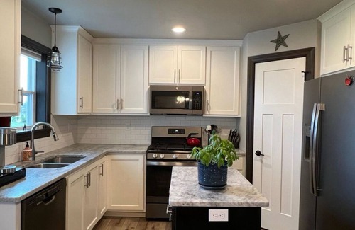 Pulaski House | Modern Home with Backyard Access to Community Park