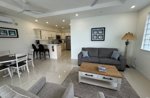 Bodden Town Condo | Oceanfront Sea Palm Villa #1 with Pool & Ocean View