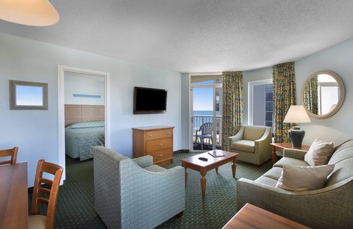 Arcadian Shores Resort | Ocean View 2 Bedroom Condo with Pool & Spa Amenities