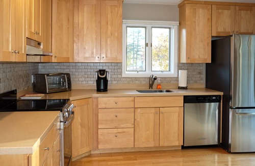 Southwest Harbor House | Premier Oceanfront Townhouse with Harbor Views and Spa