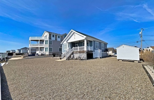 Cape May Court House House | Stylish Bayfront Retreat with Pool and Ocean Views
