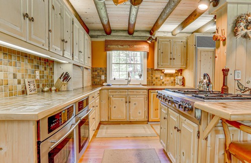 Trout Lake House | Exceptional Riverfront Home with Deck, Firepits & Media Room