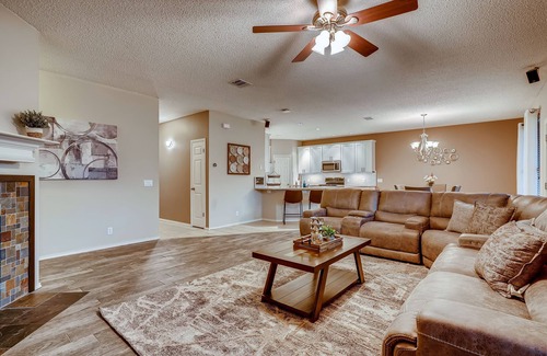 Springbrook House | Inviting Round Rock Villa with Hot Tub & Spa Amenities