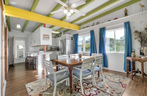 Panacea House | Beachfront Retro Home with Ocean Views and Amazing Amenities