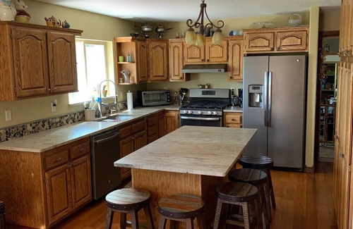 Sandpoint House | Waterfront 5-Bedroom Retreat with Private Dock & Beach Access