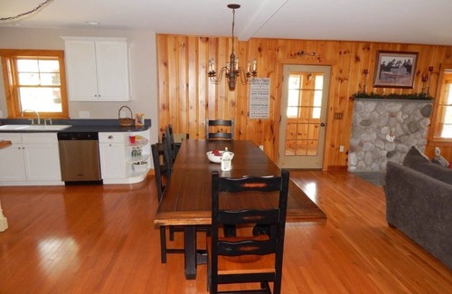 Laconia House | Scenic Waterfront Retreat with Dock & Mountain Views