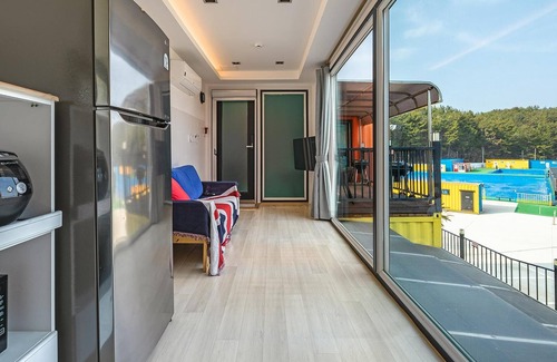 Goseong House | Goseong Bluewhale Glamping: Family-Friendly Retreat with Pool