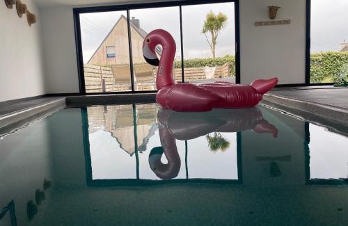 Plouneour-Brignogan-Plages Villa | Relaxing Villa with Indoor Pool & Spa, Steps from the Beach