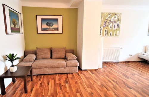 Stuwerviertel Apartment | Cozy GoVienna Messe Wien Apartment with Pet-Friendly Amenities
