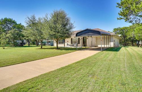 Granbury House | Vibrant Granbury Cottage Steps from Lake and Dock Access