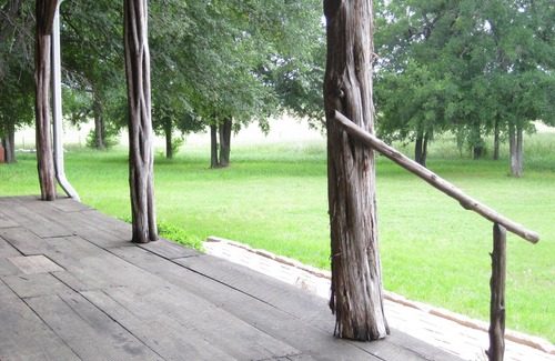Granbury Cabin | Granbury Log Cabin - East Cabin - Two seperate cabins under one roof