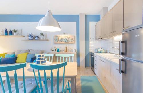 Chrisi Akti Apartment | Guest Rated 9.8: Grand Blue Apartment - Family Friendly Stay