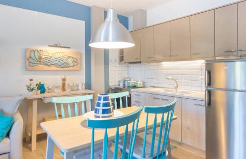 Chrisi Akti Apartment | Guest Rated 9.8: Grand Blue Apartment - Family Friendly Stay