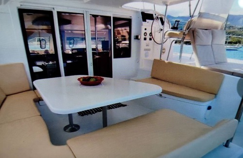 Sainte-Anne Boat Rental | Discover Grand Catamaran AU Mouillage with Ocean Views