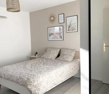 Saint-Ouen-l'Aumone Apartment | Grand F3: Family-Friendly Stay Near Paris with Terrace