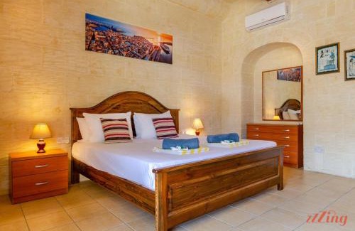 Sannat Villa | Rustic Gozo Farmhouse Escape with Pool and Oceanfront Views