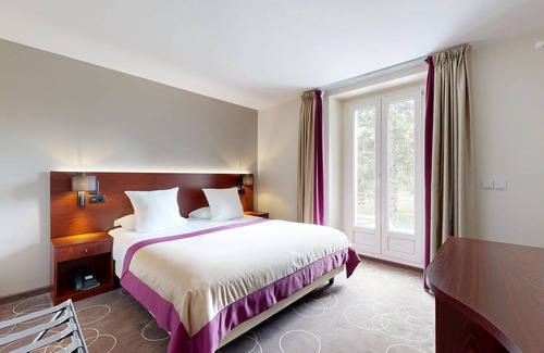 Lavey-Morcles Hotel | Elegant Grand Hôtel des Bains de Lavey - Rated 9.4/10