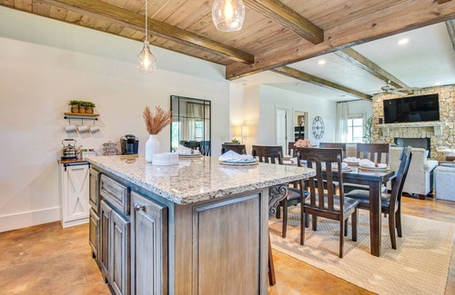 Vinita House | Ideal Grand Lake Getaway with Pool, Dock & Fishing Access