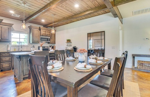 Vinita House | Ideal Grand Lake Getaway with Pool, Dock & Fishing Access