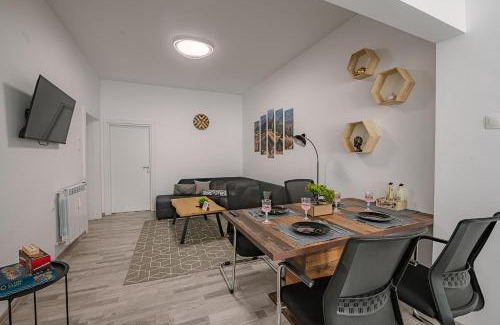 Sofia City Center Apartment | Grand Luxury Condo by NDK and National Stadium with Free Security Parking
