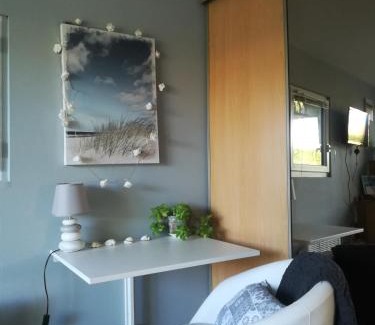 Saint-Eloi Apartment | Relaxing Grand Studio with Pool and Oceanfront Views