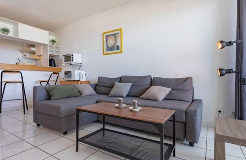 La Cote Radieuse Apartment | Discover Grand Sud by Interhome: Oceanfront Relaxation Awaits