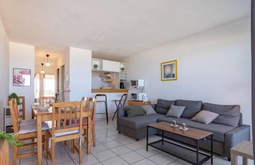 La Cote Radieuse Apartment | Discover Grand Sud by Interhome: Oceanfront Relaxation Awaits